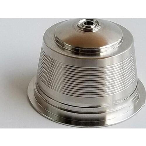 Stainless Steel Coffee Capsules Reusable Coffee Filter Silver for gusto for Cafe