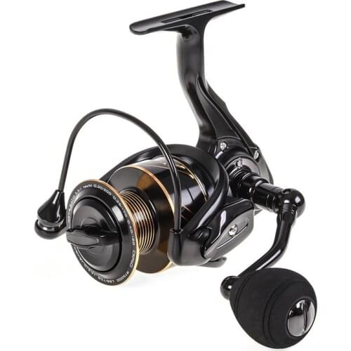 The new hot spinning fishing reel professional metal fishing reel with interchangeable handle and no gap series spare reel