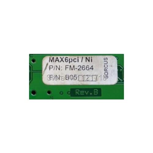 Industrial equipment board SORCUS MAX6pci/Ni FM-2664 REV.B