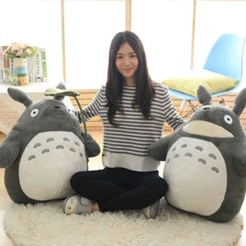 30/40/55cm Cute Totoro Plush Toys Children Girls Birthday Wedding Gift Kids Toy Totoro doll Soft Pillow Children room decoration