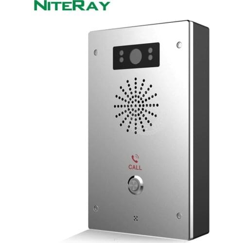 Waterproof SIP Video Doorphone Intercom Door Access Control System Compatible Asterisk, Cisco IP PBX