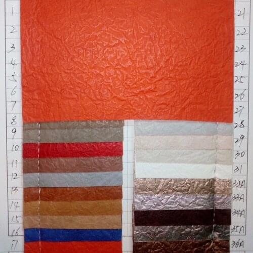 0.8mm Elephant pattern fashion soft garment synthetic leather fabric new coat PU leather material jacket Vest clothes fabric