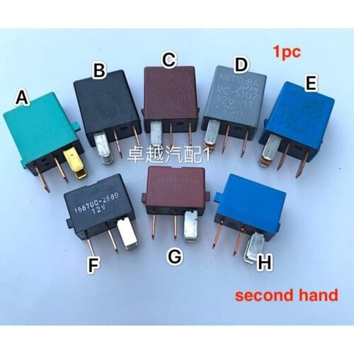 1pc second hand for Honda Accord Fit ELYSION Odyssey Headlight Air Conditioning Electronic Fan Oil Pump Sunroof Fuse Box Relay