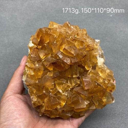 100% natural Orange Amber Calcite mineral specimen stones and crystals healing crystals quartz gemstones