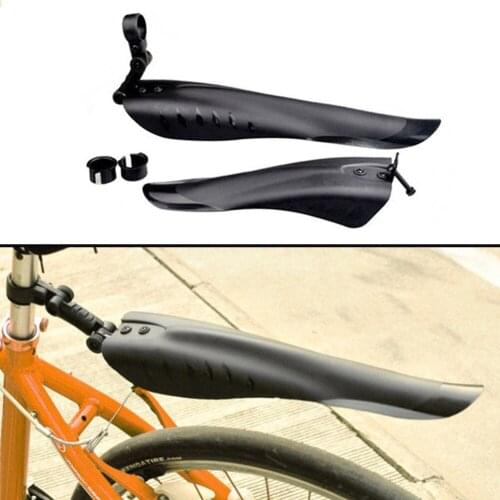 2Pcs Bicycle Mudguard MTB Bike Fender Mud Guards Wings For Cycling Front Rear Fenders Easy To Assemble Lightest Bike Accessory