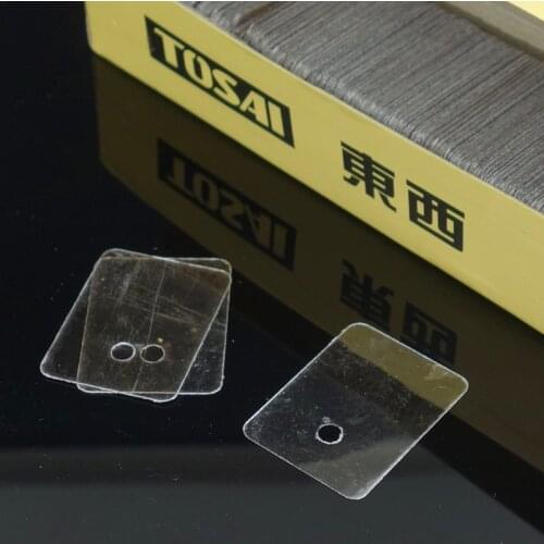 50pcs/200pcs TO-3P Tosai Natural Transparent Mica Sheet Insulation Sheet 20*25*0.12mm
