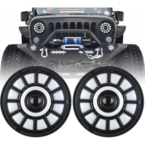 1pcs High Power 7inch 45W Led Headlamp 12V 24V Round 6500K Waterproof Headlight for Jeeps Wranglers Lorry