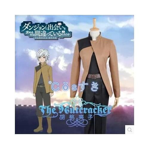 Free Shipping! Is It Wrong To Try To Pick Up Girls In A Dungeon? DanMachi Bell Cranel Cosplay Costume ,Perfect Custom For you
