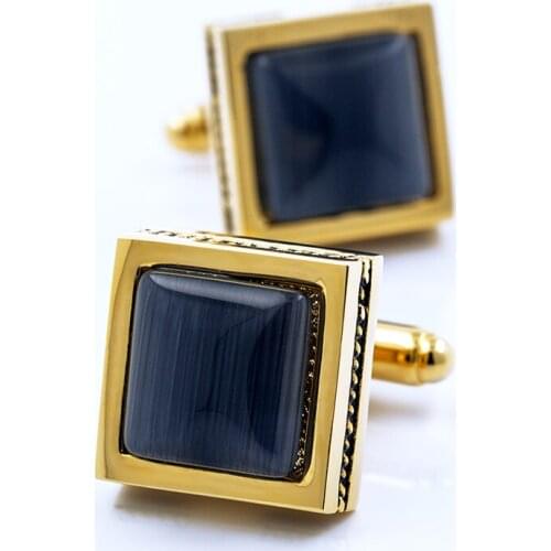 KFLK brand mens shirts square cuff button button high quality wedding gift jewelry cufflinks 2020 new products free shipping