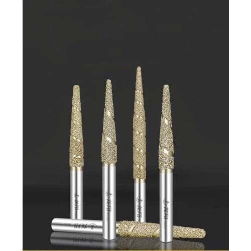CNC Stone Carving Bits Marble Granite Column Sculpture Engraving Diamond Tool
