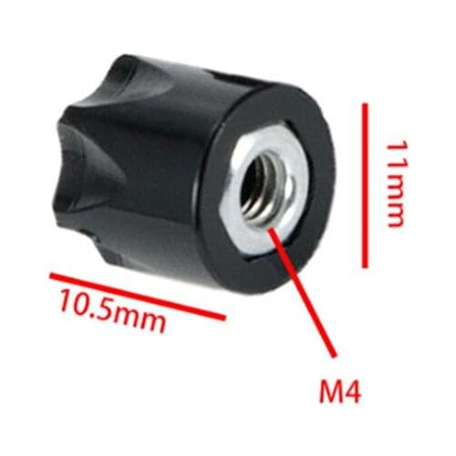 For 1/10 1/8 TRAXXAS TRX4 SCX10 RC Car RC Car Wheel Nut Decorative Wheel Center Cap Dust-proof M4 Nut Accessories