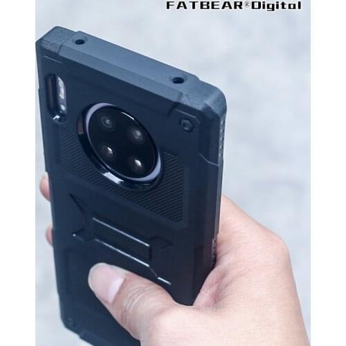 [for HUAWEI Mate 30 Pro] FATBEAR Tactics Shock Rugged Shockproof Armor Buffer Case Soft Cover