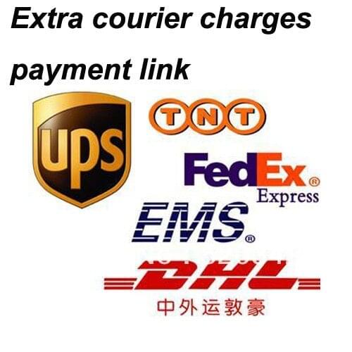 Extra courier charges payment link