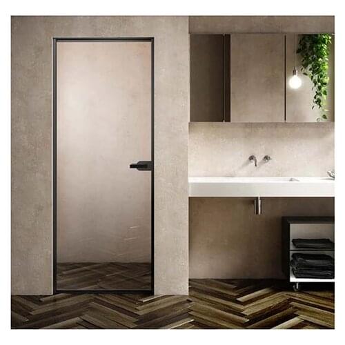 Arc fan shower room customized Shanghai toilet stainless steel partition sliding door tempered glass integral half circle bath s