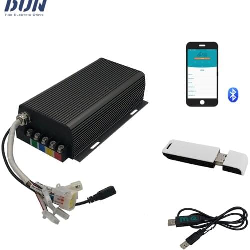 Free Shipping Sabvoton Mqcon SVMC72200 72V 200A Bldc Powerful Controller with Bluetooth suitable for 4000w QS hub motor