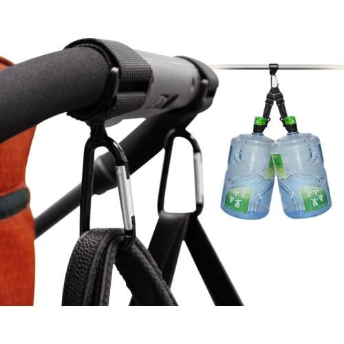 Baby Stroller Hooks Metal Clip Mommy hook Shopping Cart Bag Hanger FOR Cybex Yoya Babyzen Yoyo Carriage Pushchair Accessorie 1PC