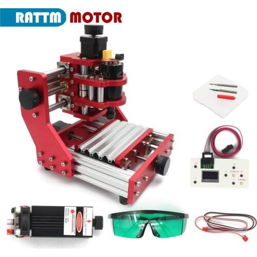 CNC laser engraver machine 1310 desktop with 500mW / 2500mW laser head & offline controller board mini CNC Machine