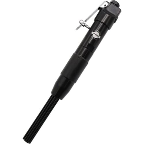 HIFESON Powerful Pneumatic Air Scalers Rust Removal Gun E2 3mm 12 Needle Straight Air Rust Remover Tools Polisher