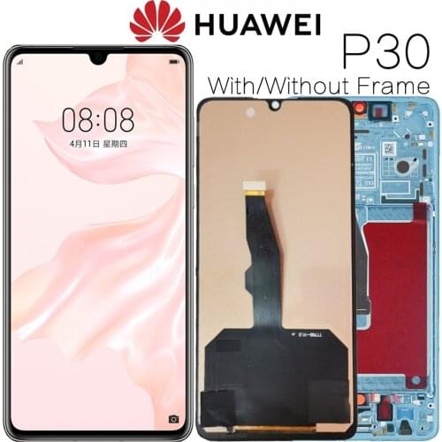 TFT For Huawei P30 LCD Touch Screen Digitizer Assembly Replacement for Huawei P30 LCD ELE-L29 ELE-L09 ELE-AL00 Display