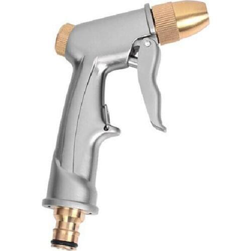 Newest High Pressure Water Spray Gun Brass Nozzle Garden Hose Pipe Lawn Car Wash Pop Watering & Irrigation Garden Water Guns