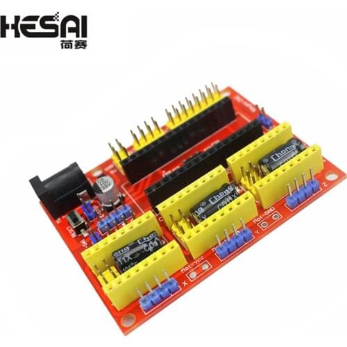 New CNC Shield V4 Engraving Machine / 3D Printer / A4988 Driver Expansion Board for arduino Diy Kit