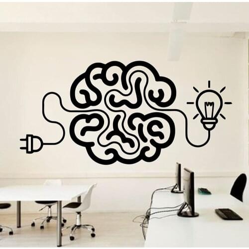 Office Idea Wall Decal Teamwork Business Worker Inspire Office Decoration Motivation Wall Stickers Vinyl Wall Decor Mural X730