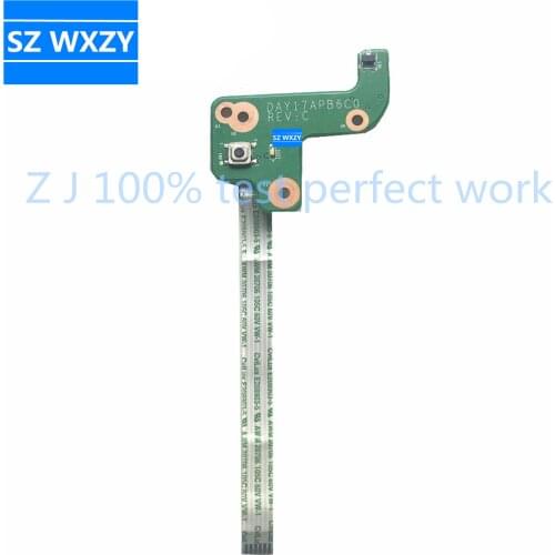 Original Used For HP Pavilion 17-F Series 17-f251sa 17-K Power Button Board + Cable DAY17APB6C0 100% Tested Fast Ship