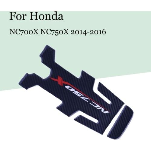 For Honda NC700X NC750X 14-16 Year Carbon Fiber Fuel Tank Stickers Fishbone Non-Slip Side Stickers Screen Protector
