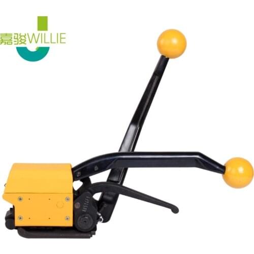 Stainless Steel Bundle A333 Steel Hand Type Buckle Free Combinate Tool Industrial Steel Metal Strip Strapping Machine