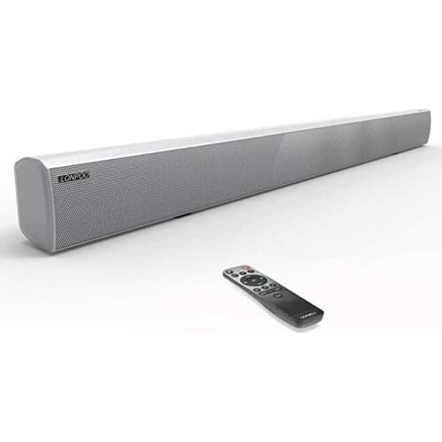 LONPOO Home Theater 40W Bluetooth Soundbar TV AUX Optic Bluetooth Soundbar Speakers Bass Soundbar Speaker for TV