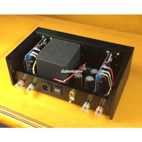 Reference Copy QUAD405 99% CLONE British nations power amplifier RCA Output Real Good sound 100W+100W ONSEMI MJ15024