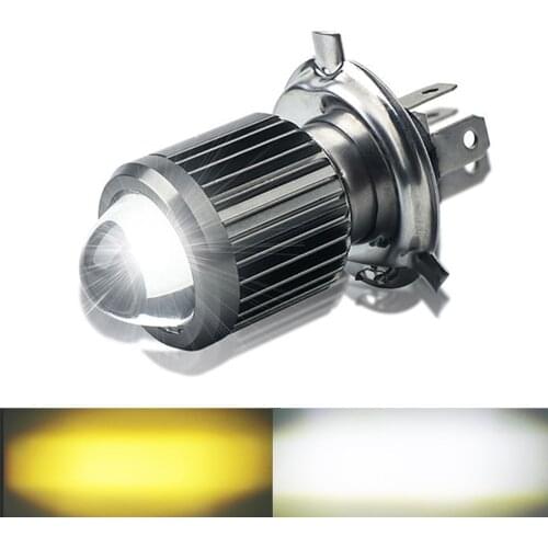 Super Bright 9-80V HI/LO Beam LED Light For BA20D H4 Motorcycle Headlight CSP lens Fog Lamp Scooter ATV Accessories High Power