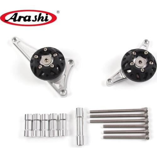 Arashi For HONDA CB400 1992-1998 Accessories CNC Engine Slider Protector CB 400 1992 1993 1994 1995 1996 1997 1998 Engine Cover