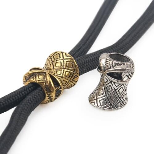 2PCS/LOT Zinc Alloy Knife DIY Beads Umbrella Rope Cord Outdoor Knife Gadgets Pendant Paracord Accessories