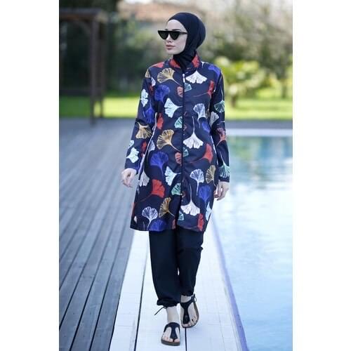 2021 islamic hijab jowl Game Swimwear Parachute Full Off Hijab Swimwear Sena