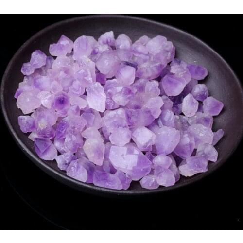 500-800g natural stones and minerals Amethyst cluster quartz crystals healing feng shui bonsais naturales modern home decor