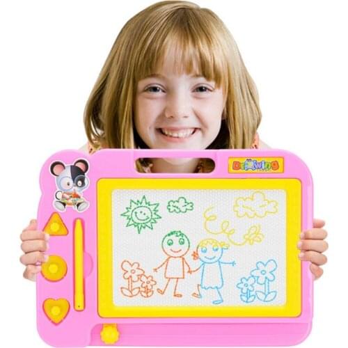 Kids Children Durable Magnetic Sketch Pad New Writing Drawing Painting Board
