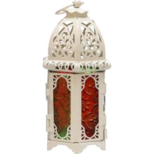 HOUSEEN Decorative Glass Candlesticks