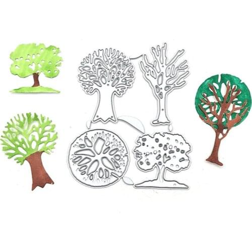 Julyarts Tree Nesting Dies Paper Cutter Scrapbooking Photo Album Card Paper Embossing Craft DIY