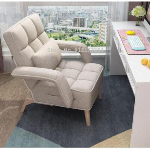 Lazy sofa tatami living room bedroom balcony single small apartment sofa cute net red reclining chair