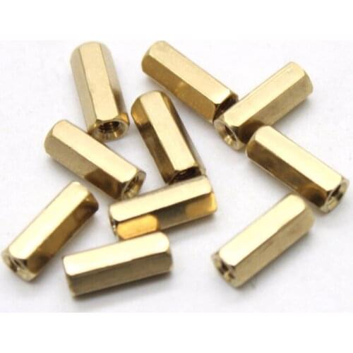 10pcs/lot M3*20/21/22/25/26/27/28/30 Copper Cylinder Hollow Copper Column