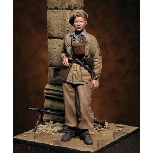 1/35 Resin Model figure GK Soldier Air Defense Force Military theme WWII Unassembled and unpainted kit