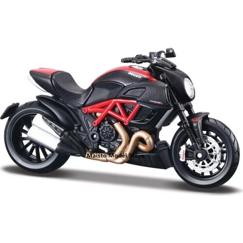 Maisto Ducati CARBON 1:18 scale motorcycle replicas with authentic details motorcycle Model collection gift toy