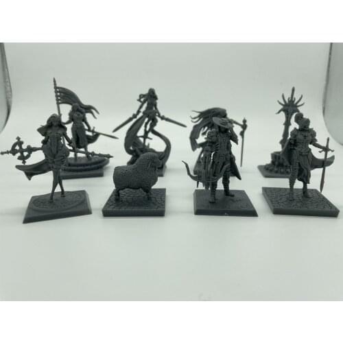 50mm Die-casting Resin Model Board Game Unpainted Free Shipping