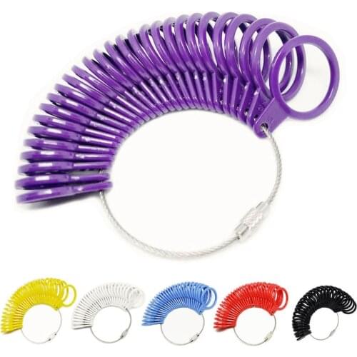 New US Size 0-13 Jewelry Tools Ring Size Measurement Professional Finger Size Rings Basic Jewelry Measurement DIY Jewelry Tools