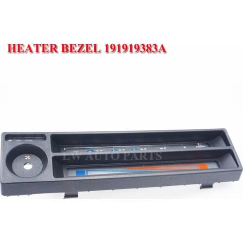 Fresh air central a/c heater control panel climate control switch unit panel for vw volkswagen jetta corrado golf 191 919 383a