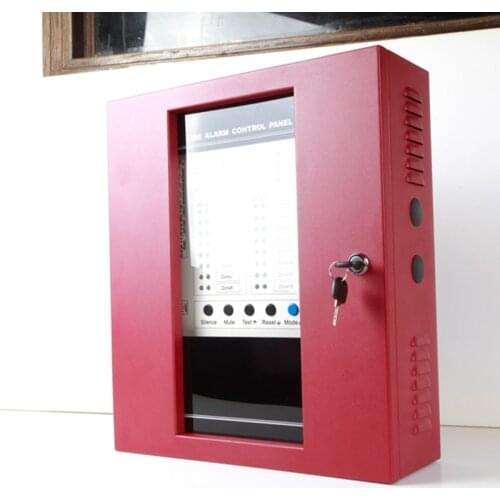 Fire Alarm 4 Zone Security Alarm Panel Conventional Fire Alarm Control Panel For Home School Shop Building
