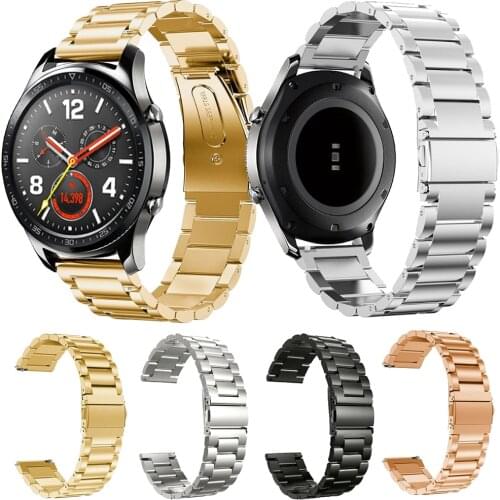 Essidi 22mm Stainless Steel Strap For Huawei Watch GT GT2 46mm GT 2e Smart Bracelet Band Replacement For Huawei Magic 2 46mm