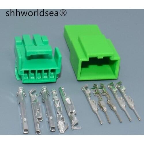 Shhworldsea 5 Pin 1.2mm Waterproof Wire Automotive Connectors IL-AG5-5S-S3C1 Female Connector
