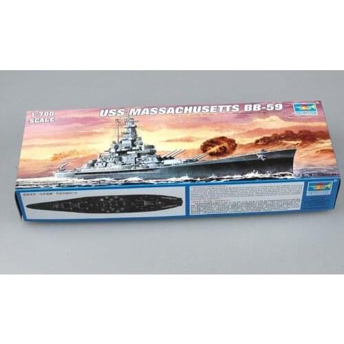 Trumpeter 1/700 05761 USS Massachusetts BB-59